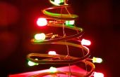 Brillante LED Navidad arbolito - 9V