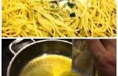 Receta de spaghetti Aglio E Olio