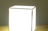Lámpara de mesa de estilo Shoji