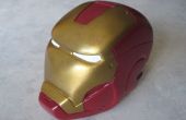 Mano-tallado cabeza de Iron Man