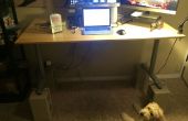 Transformar un escritorio normal en el escritorio de pie por $4