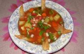 Sopa de Tortilla mexicana de asilo