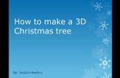 Cómo hacer un árbol de Navidad de papel 3D