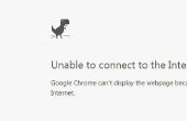 Un juego en Google Chrome Offline