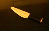 Cómo tallar un cuchillo de madera
