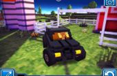 Bloque carreteras Batmobile (juego de conducción Minecrafty)