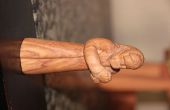 Natividad de mano tallada de madera de olivo de Jerusalén. 