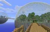 Cómo hacer una cúpula de vidrio en Minecraft