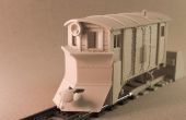 Ferrocarril modelo colección - radio controlado (ferrocarril de jardín?) - 100% imprimible en 3D, LEGO conectable