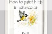 Cómo pintar aves en acuarela. Parte II