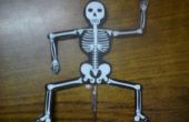 BRICOLAJE HALLOWEEN esqueleto