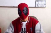 Semi rígida máscara de Deadpool - caja de Cereal y camiseta