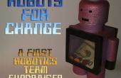 Robots para el cambio: un primer robótica equipo de recaudación de fondos