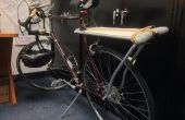 Convertir una muleta en un estante de bicicleta