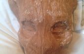 Esculpir una máscara de Groot