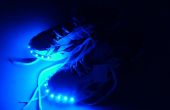 Super brillante LED zapatillas