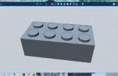123D diseño ladrillo Lego