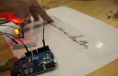 Girar un lápiz de dibujo en un sensor capacitivo para Arduino