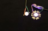 ¿Cómo se prueba un simple LED con la pila de botón? 
