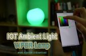 Luz ambiente de la IOT: Lámpara VIPER