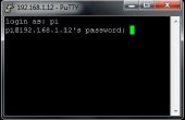 Utilizar ssh para hablar con el Raspberry Pi. 