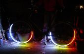 RGB luces de borde de bicicleta