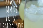 Cómo hacer limonada fresca