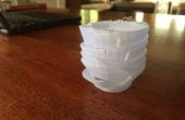 3D imprimir una escultura de la DNA