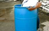 Cómo hacer un sistema de captación de agua lluvia barril (mejor)