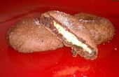 Chocolate crema de cacahuate rellenadas