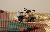 Jeep de LEGO creado en SolidWorks