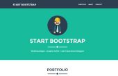 Crear un portafolio en línea Simple utilizando una plantilla BootStrap