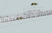 Puente de tren modelo