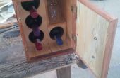 Caja de vino de madera de palets viejos