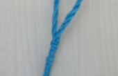 Un lazo de cuerda o cordón de empalme