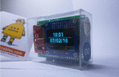 ThermoClock: Un código abierto Arduino UNO OLED reloj que mide también la temperatura