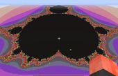 Un arco iris de fractales en Minecraft