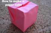 Cómo hacer un cubo de papel