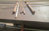Fabricación de varillas con una sierra de mesa