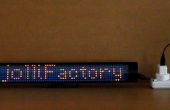 Matriz de LED bicolor 7 Arduino (SPI) desplazamiento de visualización de texto