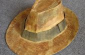 Cómo hacer un sombrero de fieltro (Indiana Jones)