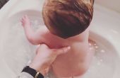 Cómo lograr que su bebé solía bañarse en 5 días