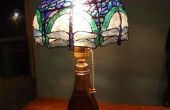 Lámpara de Tiffany de botella de PET