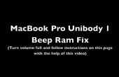 MacBook Pro Unibody 1 pitido Ram falta fija - SureTech oficiales