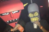 Bender y Diablo Robot de Futurama