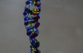 La doble hélice-modelo de ADN del grano de cristal V1.0