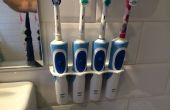 Organizador de cepillo de dientes eléctrico