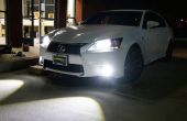 Instalar luces de LED antiniebla Lexus GS F Sport