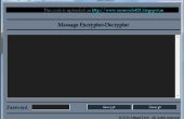 Crear Simple mensaje Encrypter/Decrypter usando Bloc de notas