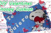 San Valentín DIY: Snoopy Cushion